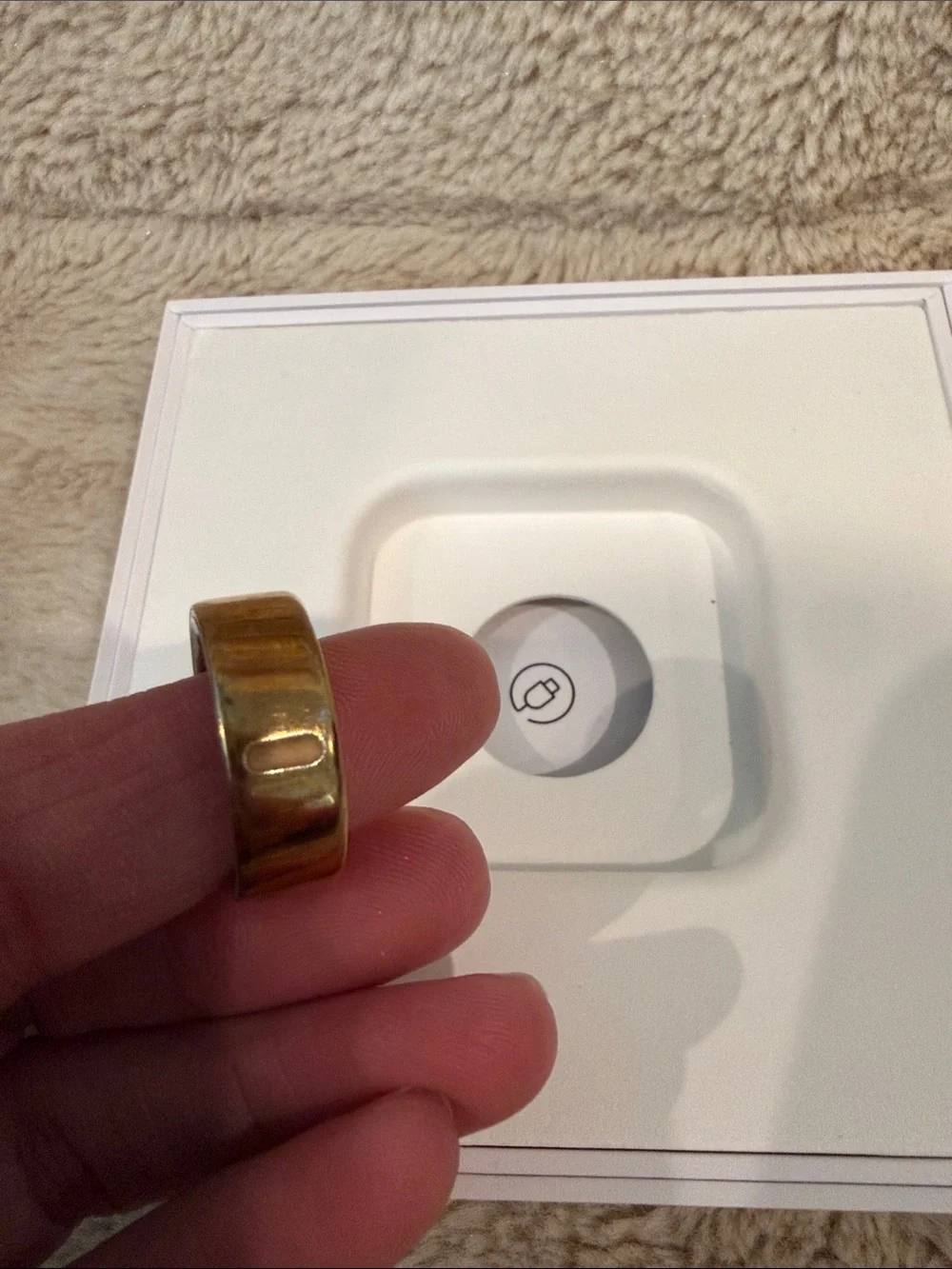 Oura Ring 4 Smart Ring – Rose Gold size 8